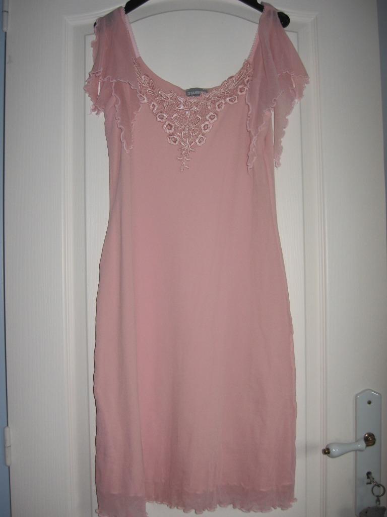 Jurk „Le chouchou” van Les 3 Suisses, roze, met swatch, Maat 38/40 (M), Verzenden, Le "Chouchou" des Trois S, Nieuw