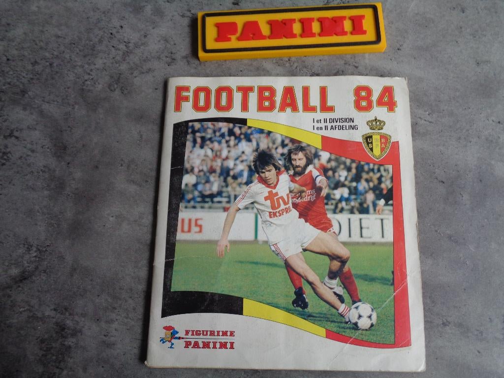 PANINI FOOTBALL 84 voetbal STICKER ALBUM ANNO 1984 volledig, Verzenden, Sticker
