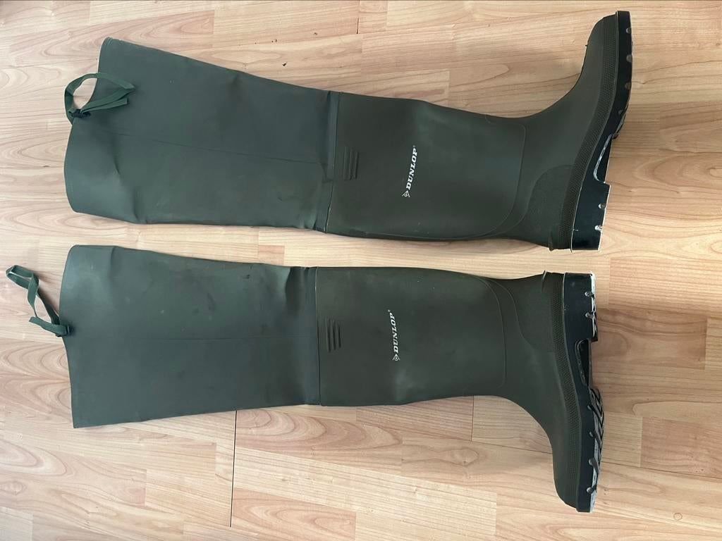 Lieslaarzen “DUNLOP” maat 42 (+- gewone schoenmaat 43), Ophalen, Zo goed als nieuw