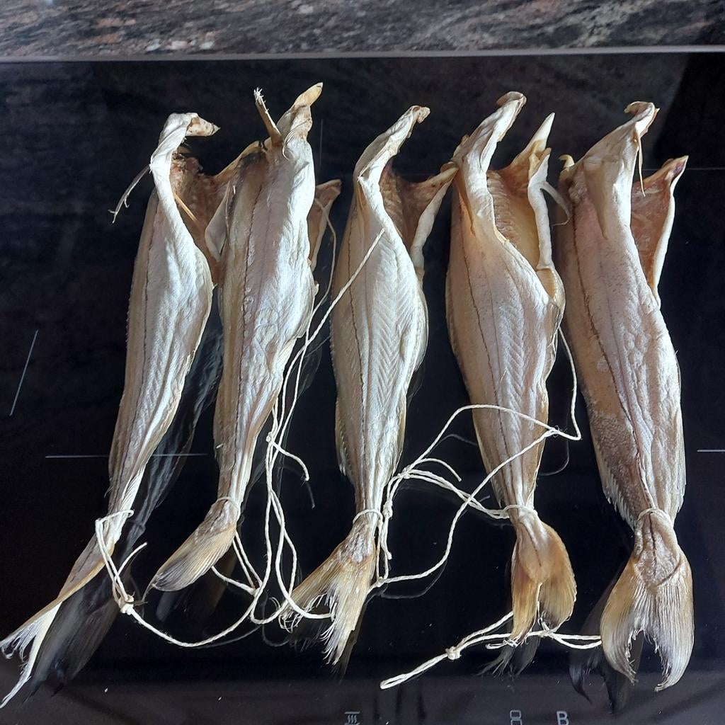 Lekkere gedroogde wijting, Ophalen, Nieuw