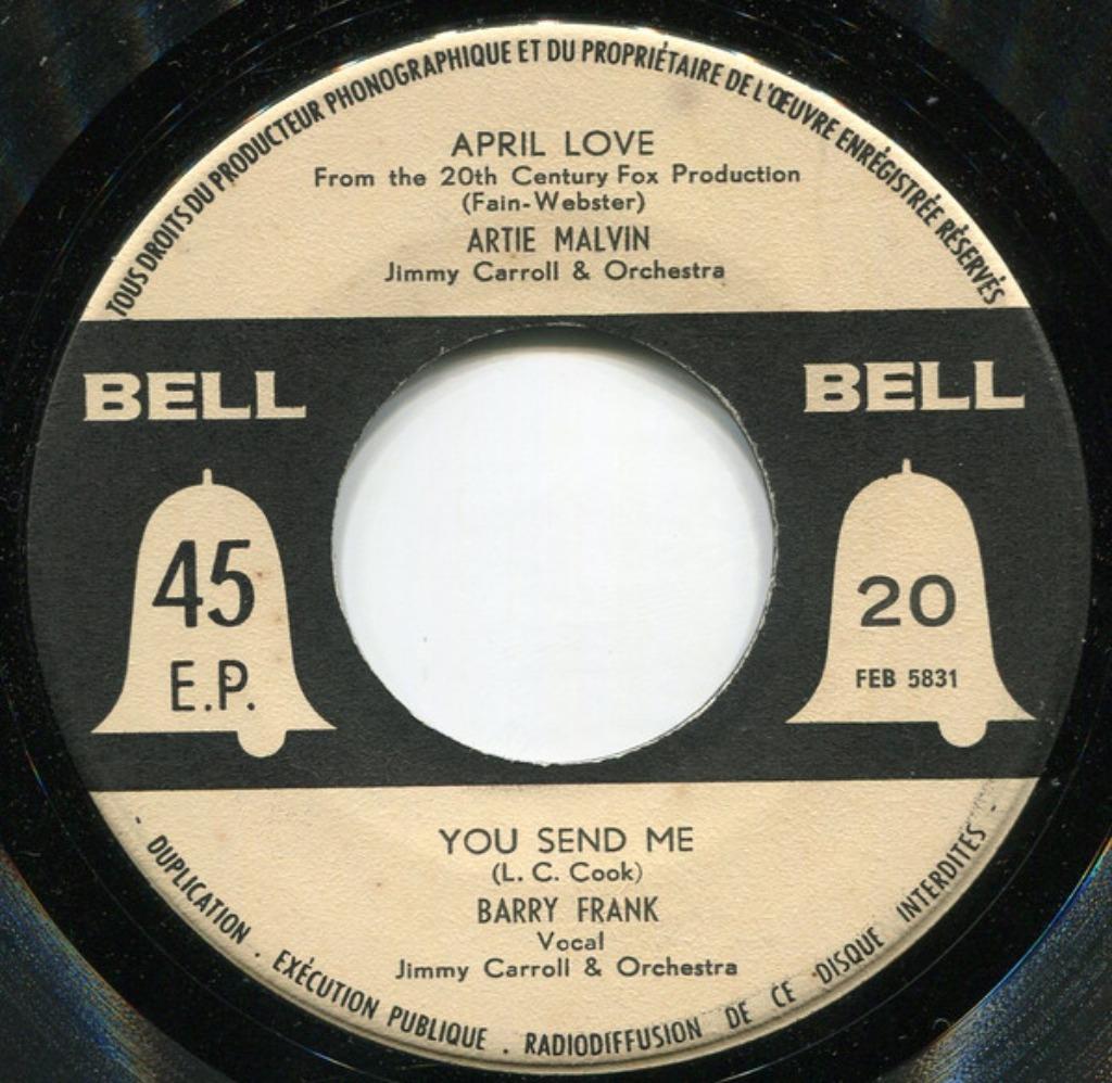 All The Hits On Bell - '7 Ep, Gebruikt, 7 inch, Ophalen of Verzenden, Pop