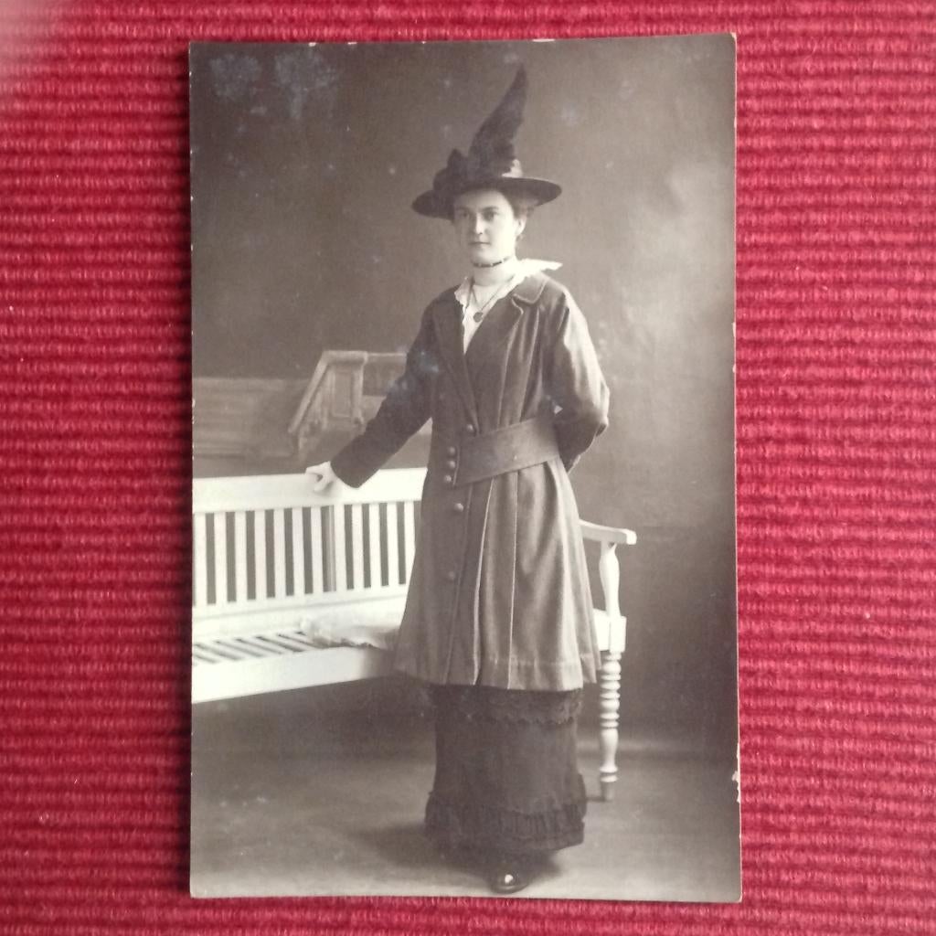 ANTIEKE  FOTO  VAN  1916, Verzamelen, Foto's en Prenten, Ophalen of Verzenden, Gebruikt, Overige onderwerpen, Foto