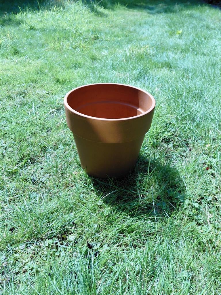 terra cotta bloempot 22 cm dia, Tuin en Terras, Ophalen