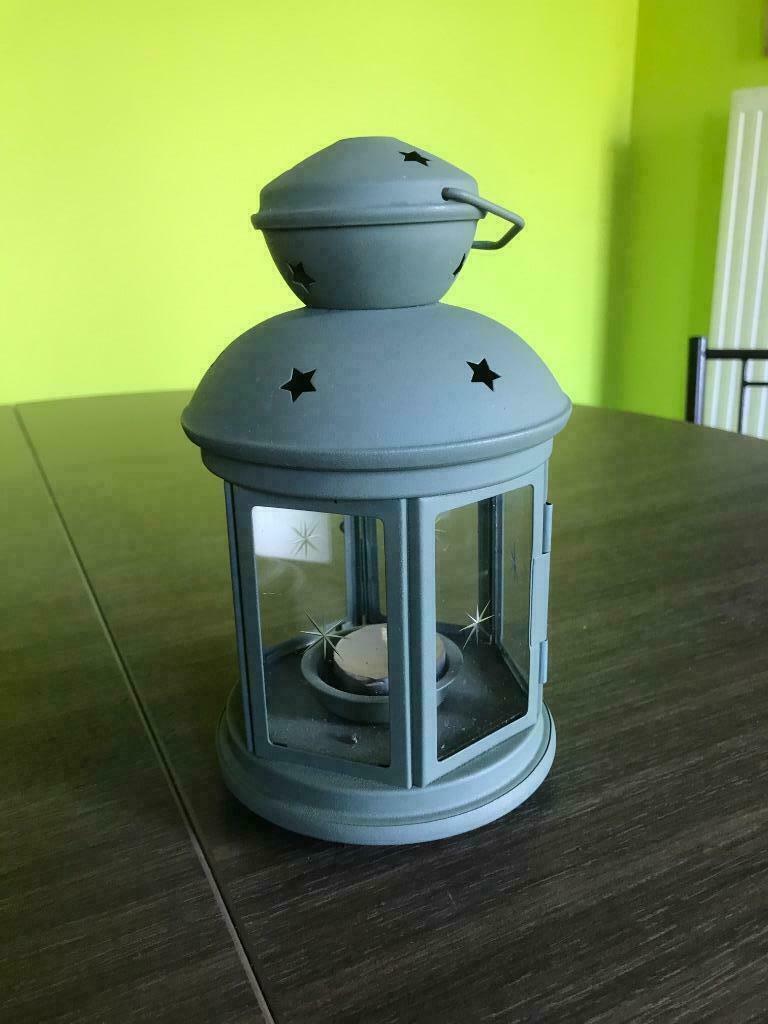 Lanterne, Maison & Meubles, Enlèvement ou Envoi, Comme neuf, Vert, Moins de 25 cm