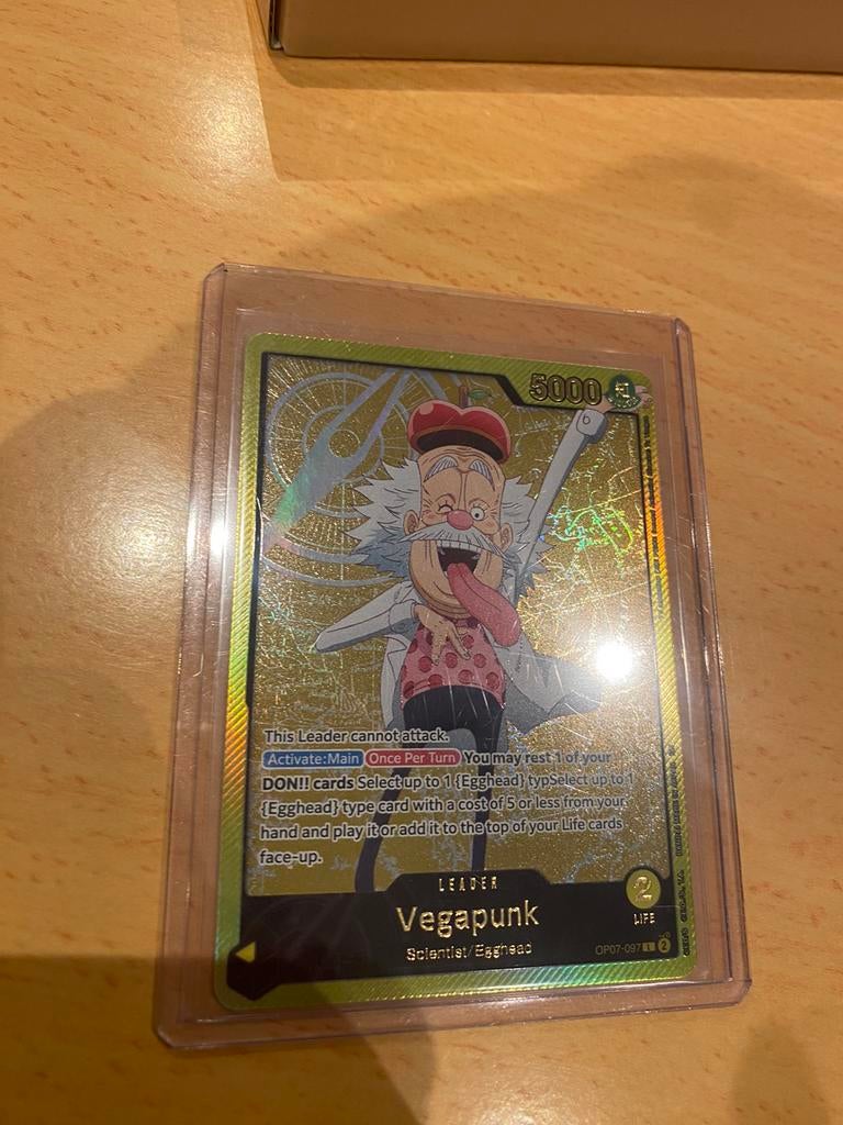 Vegapunk OP07-097 One Piece Anime 25th Collection, Ophalen of Verzenden, Zo goed als nieuw, Booster