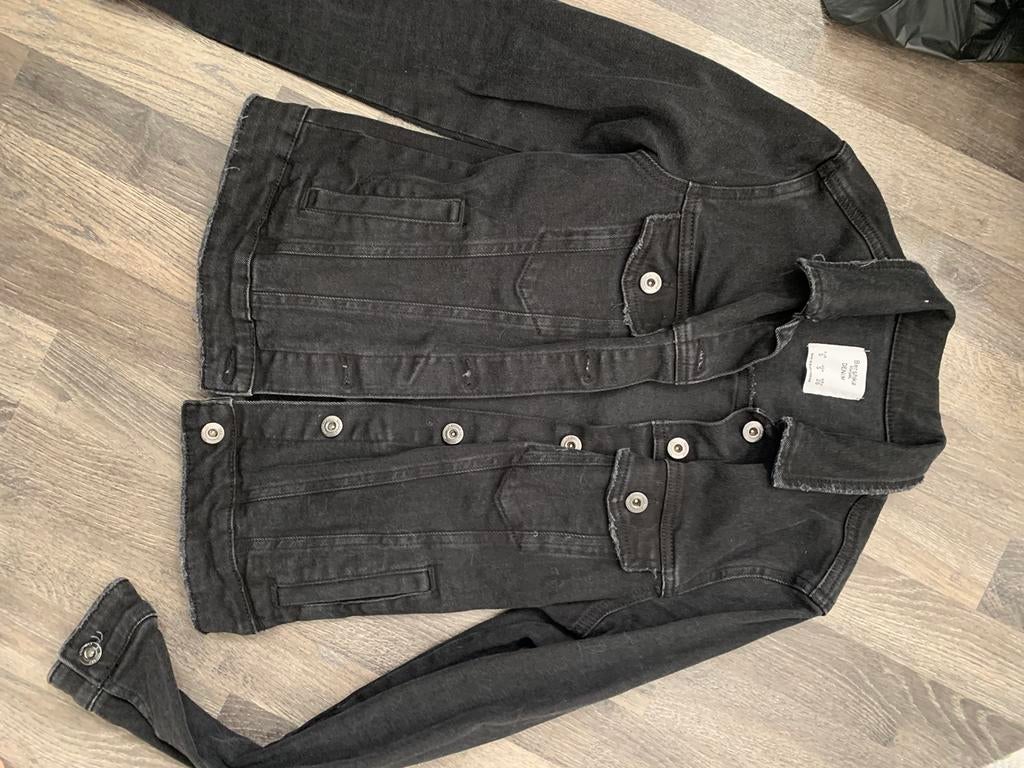 3 jasjes  maat s zara en bershka, Ophalen, Zo goed als nieuw, Jasje, Roze