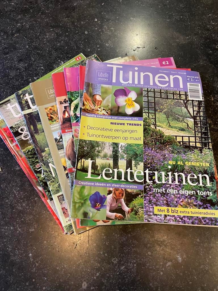 8 x Libelle Tuinen, Ophalen of Verzenden, Zo goed als nieuw