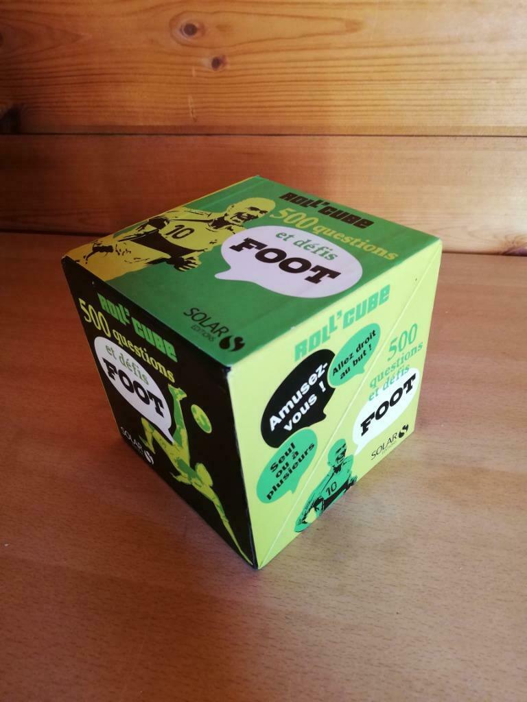 Roll'Cube 500 questions et défis foot, Enlèvement ou Envoi, Utilisé, Garçon