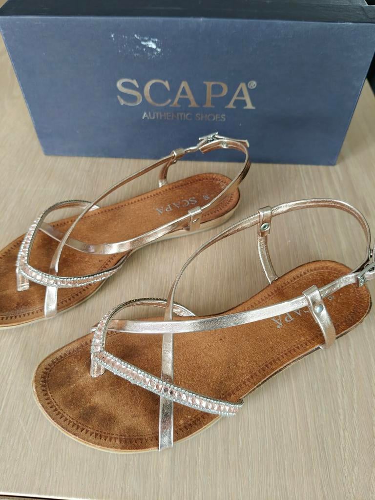 Sandalen rosé maat 36, Scapa, Ophalen of Verzenden, Gedragen, Sandalen of Muiltjes