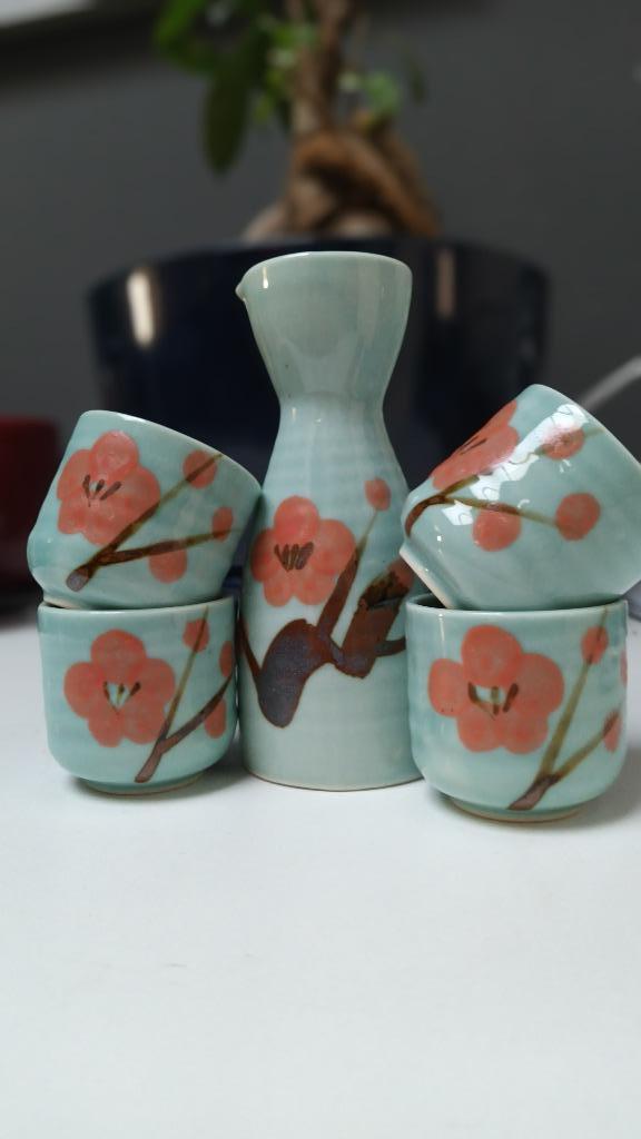 5-delige sake-set, Overige typen, Ophalen of Verzenden, Zo goed als nieuw, Overige stijlen
