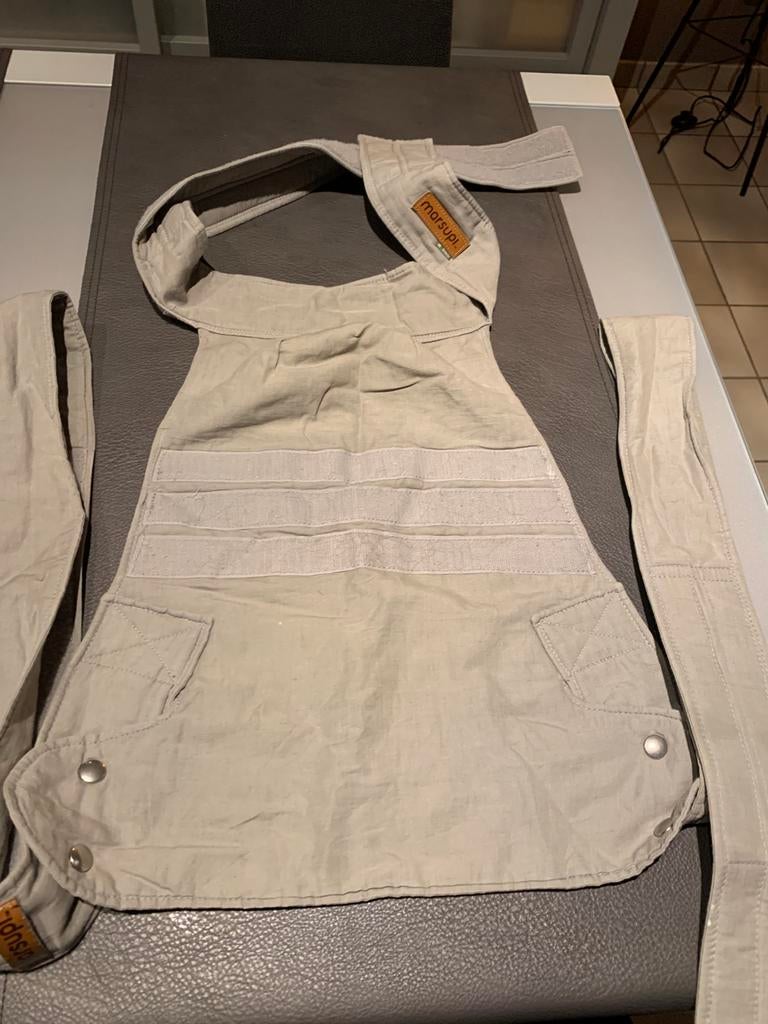 Draagzak baby 3.5 kg - 15 kg . Merk marsupi, Ophalen, Zo goed als nieuw