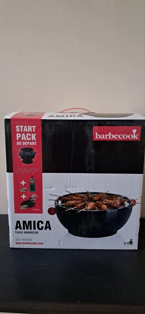 Barbecook Amica tafelbarbecue, Ophalen