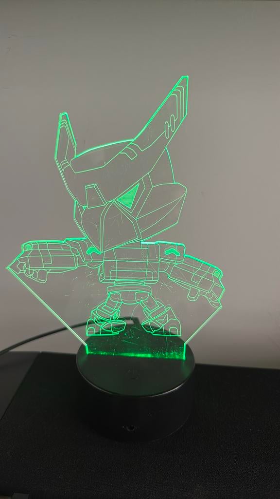 Brawl Stars Crow nachtlamp LED multikleur, Ophalen, Gebruikt, Lamp