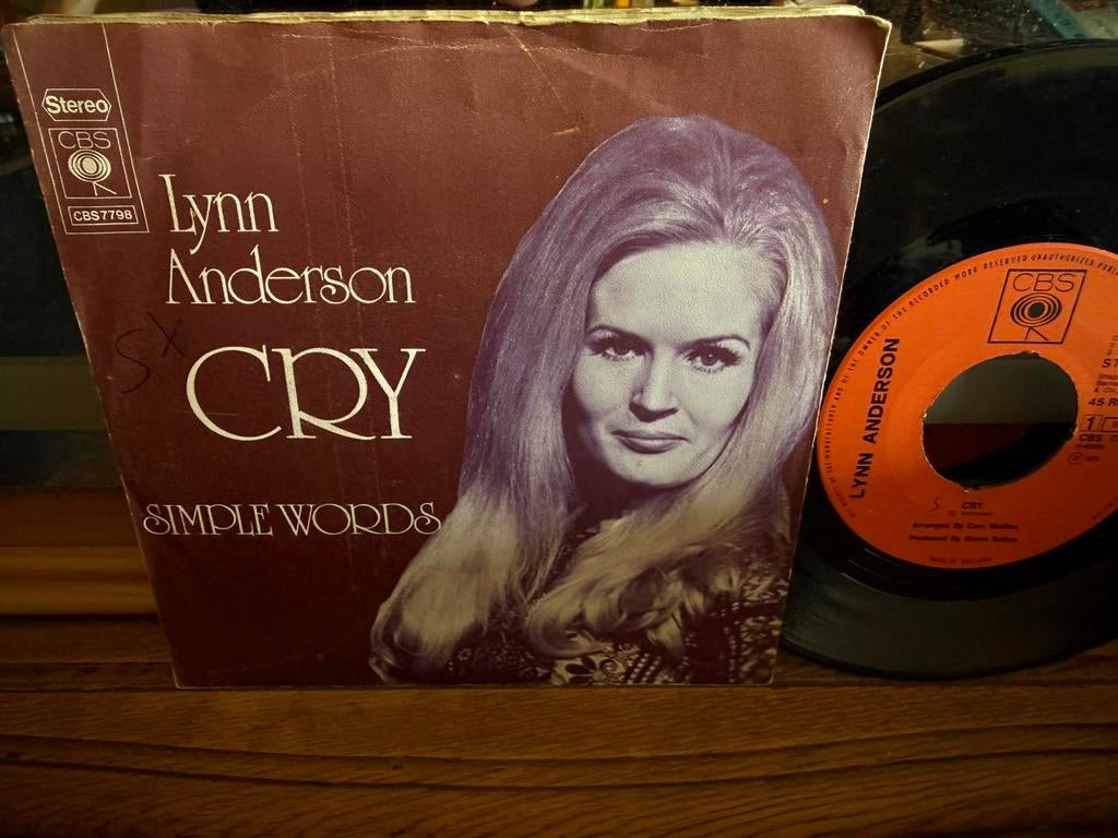 Cry - Simple Words, Cd's en Dvd's, Vinyl Singles, 7 inch, Single, Ophalen of Verzenden, Zo goed als nieuw