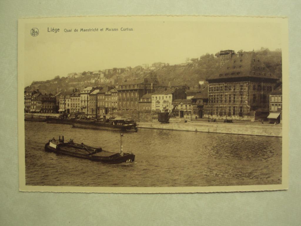 53511 - LIEGE - QUAI DE MAESTRICHE ET MAISON CURTIUS, Envoi