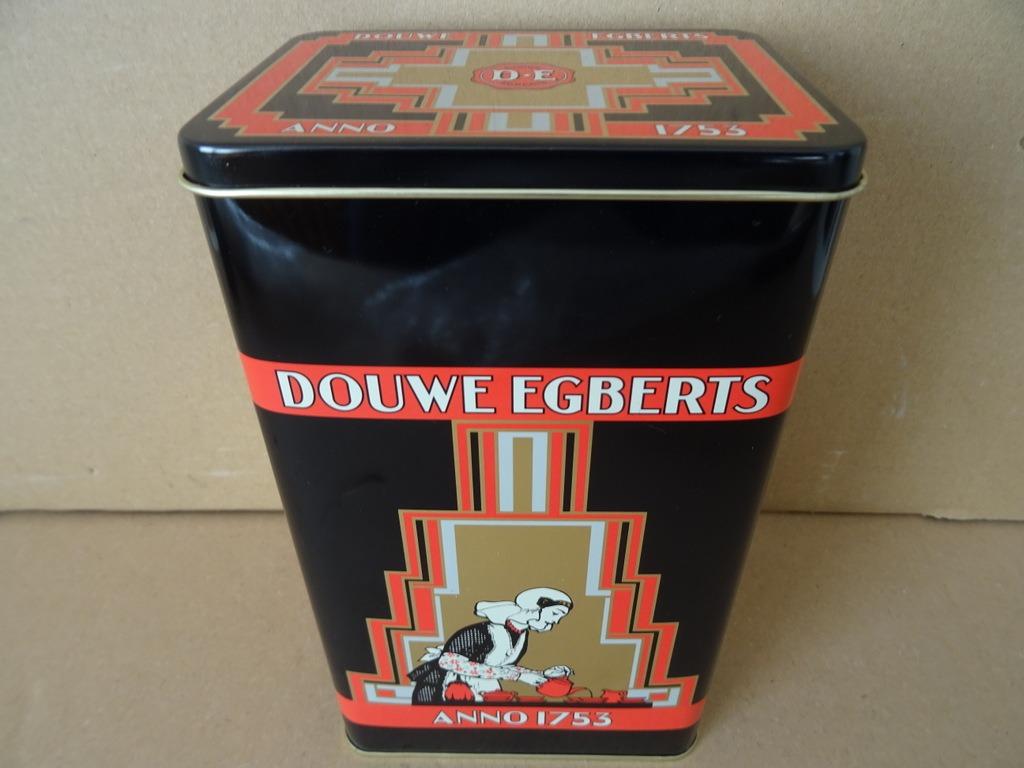 Koffieblik Douwe Egberts anno 1753 koffieblik 1980 Nieuw, Verzamelen, Blikken, Ophalen of Verzenden, Nieuw, Koffie, Douwe Egberts