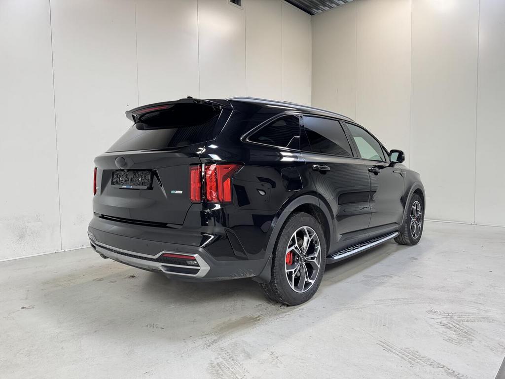 Kia Sorento 1.6 AWD Benzine PlugIn Hybrid - Pano - Topstaat!, Auto's, Kia, 0 min, Parkeersensor, Zwart, SUV of Terreinwagen