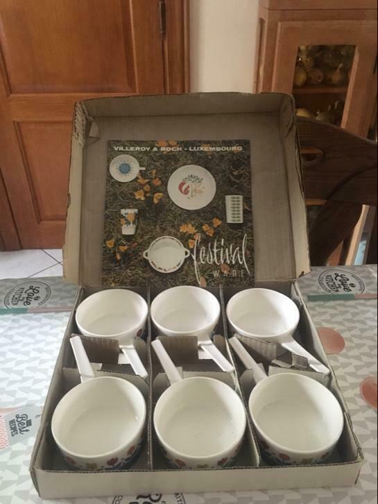 Magnifique ancien service cocottes villeroy& boch Luxembourg