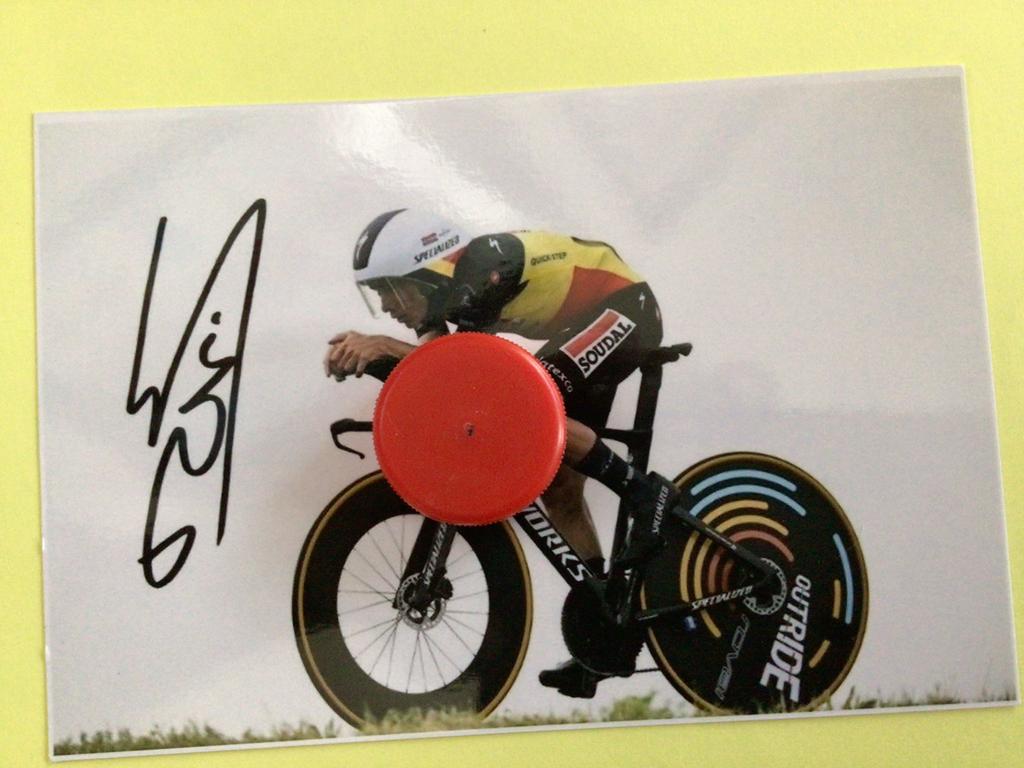 Wielerfoto remco evenepoel, Envoi