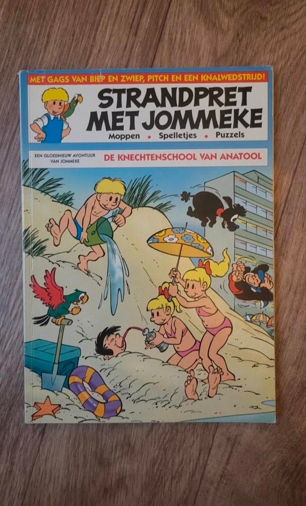 Jommeke – Strandpret met Jommeke, Boeken, Meerdere stripboeken, Ophalen of Verzenden, Gelezen, Jef Nys