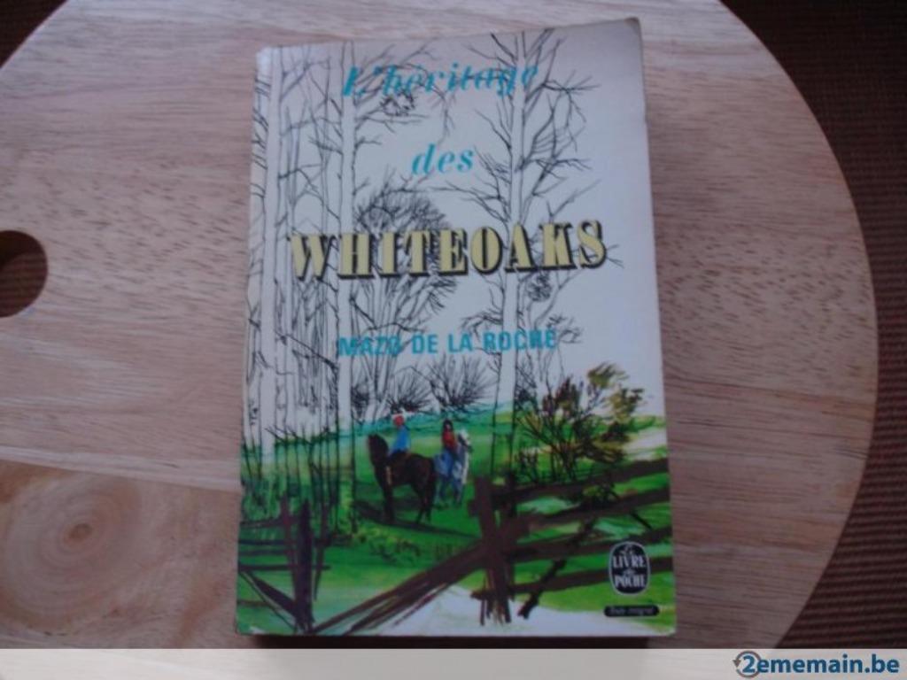 L'héritage des Whiteoaks, Mazo de la Roche, Enlèvement ou Envoi, Utilisé