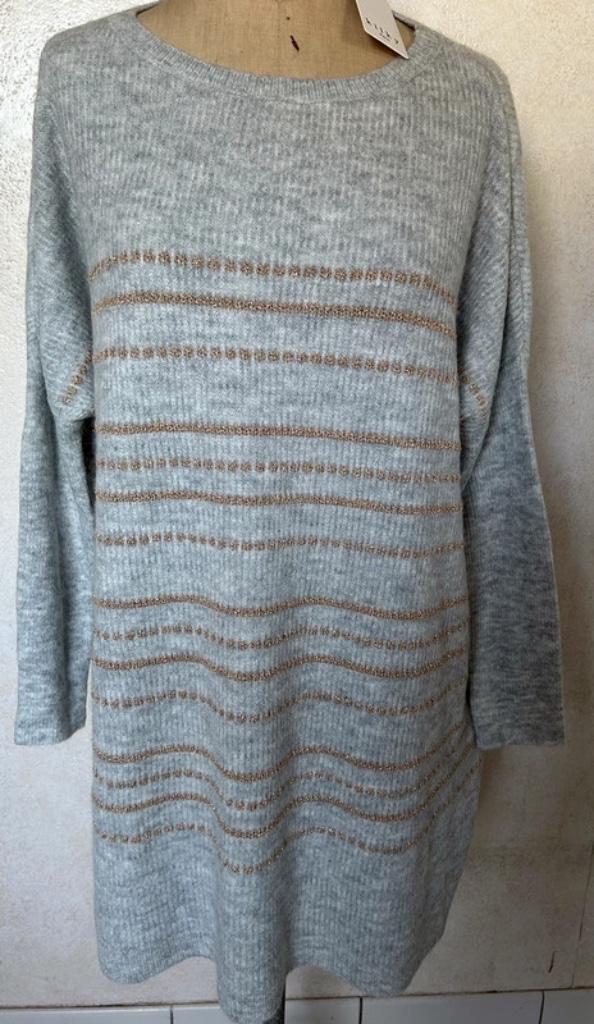 Nieuwe grijze sweaterdress, Envoi, Neuf