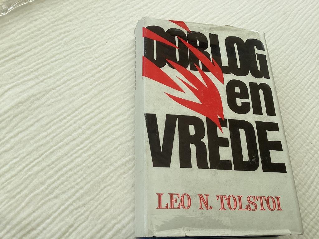 OORLOG en VREDE. Leo N.Tolstoi, Enlèvement ou Envoi, Deuxième Guerre mondiale, Utilisé, Autres sujets/thèmes