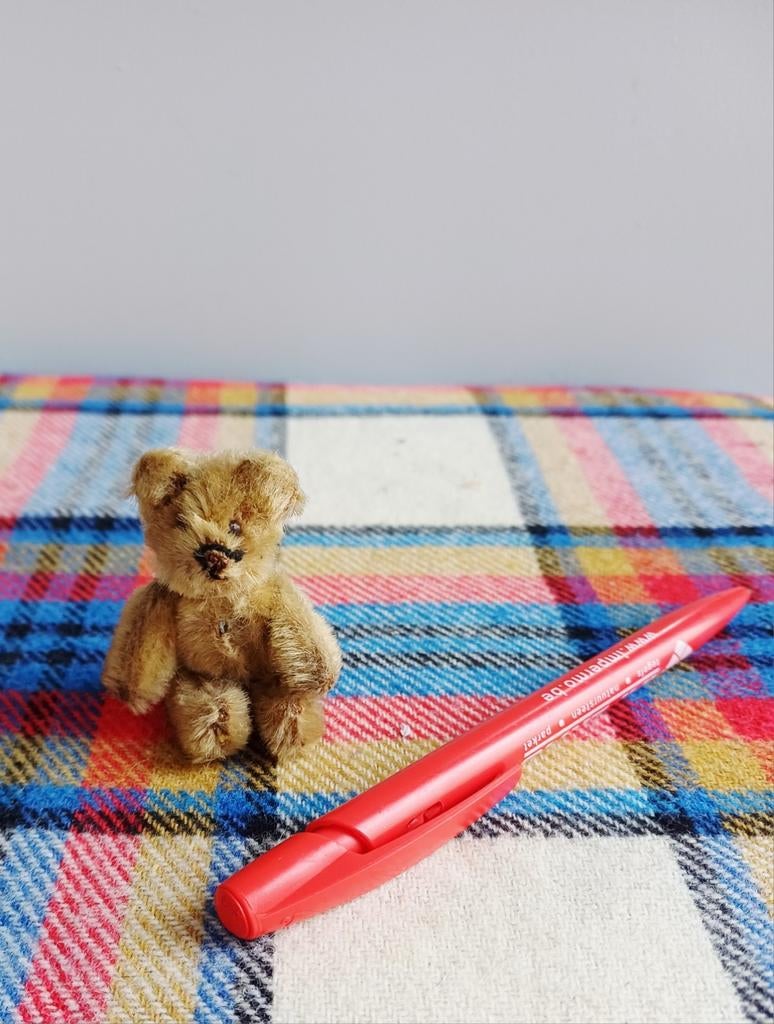 Antiek Mini beertje steiff, Antiek en Kunst, Ophalen of Verzenden