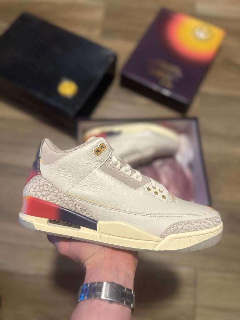 Jordan 3 j balvin 44,5, Ophalen of Verzenden