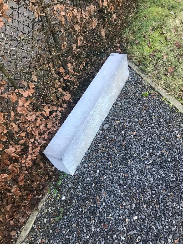 Belgische arduin dorpel / traptrede, Doe-het-zelf en Bouw, Ophalen, Gebruikt, Natuurstenen