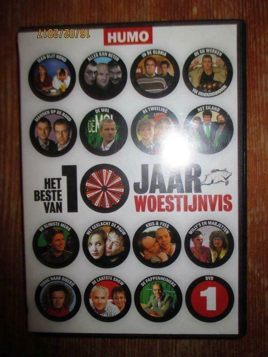 DVD Het beste van 10 jaar Woestijnvis, Cd's en Dvd's, Ophalen of Verzenden