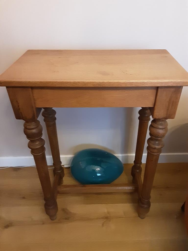 Table console en chêne massif, Enlèvement, Chêne