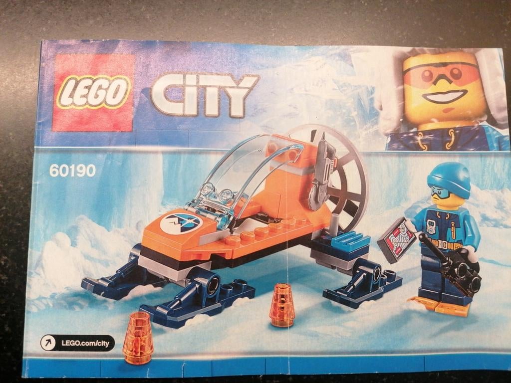 Poolijsbreker Lego City 60190, Ophalen of Verzenden, Lego