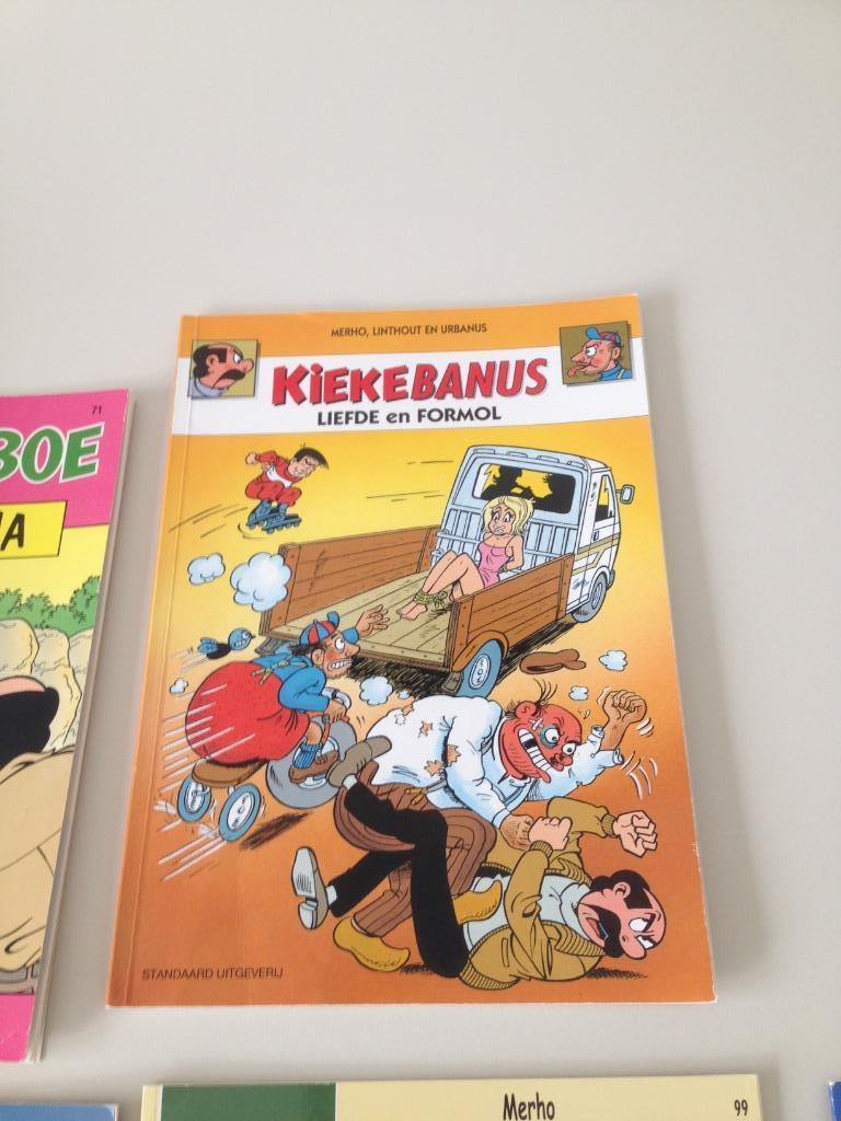 Strip Kiekebanus, Boeken, Ophalen, Gelezen