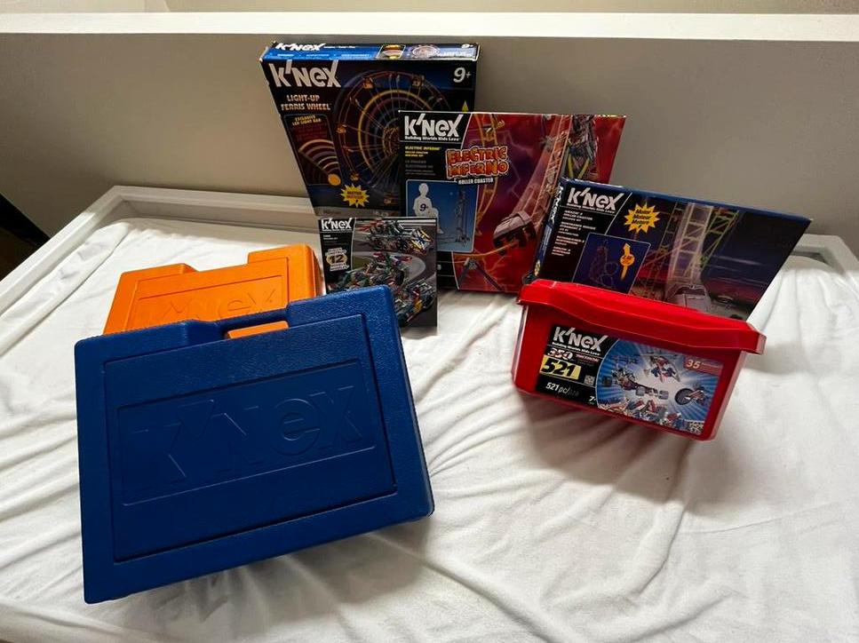 K’Nex bouwsets, Enlèvement, Utilisé