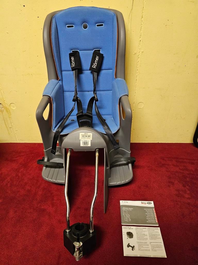 Kinderstoel fiets Britax Rômer, Ophalen, Voetsteuntjes, Nieuw, Rômer