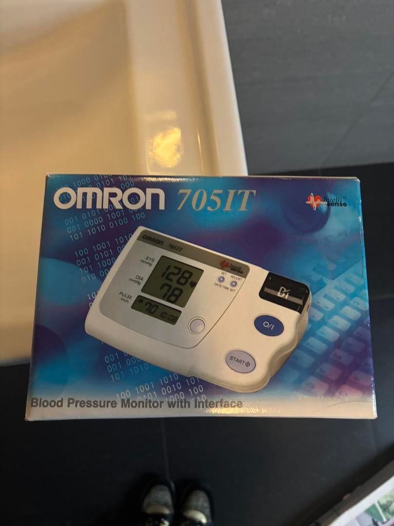 Bloeddrukmeter Omron 705 IT, Ophalen, Zo goed als nieuw