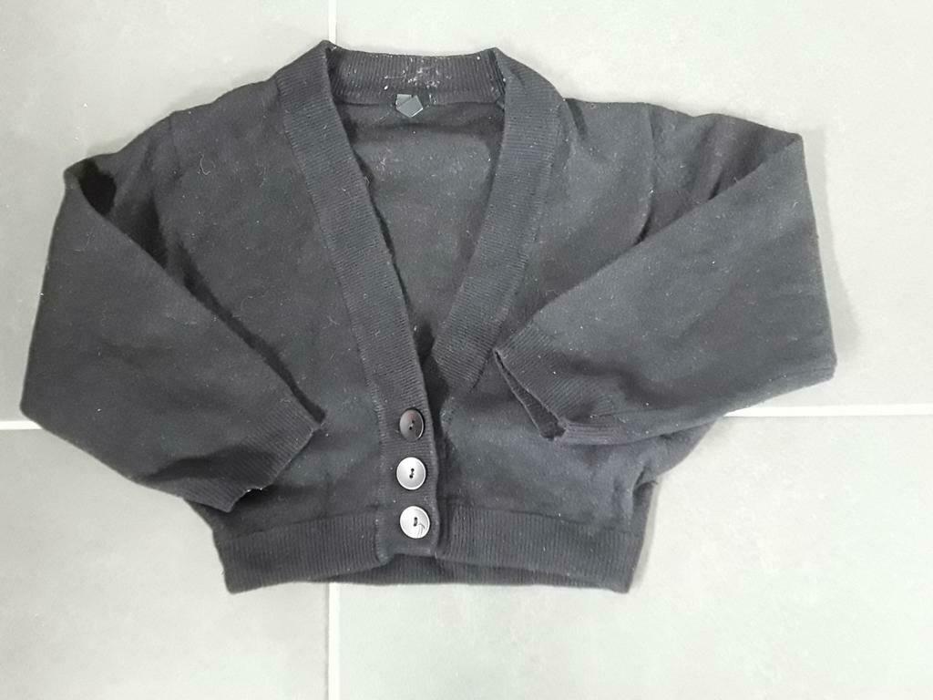 Zwarte bolero Benetton maat S, Ophalen of Verzenden, Gedragen, Maat 36 (S), Zwart