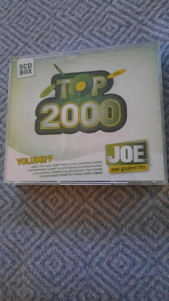 5cd JOE Top 2000 volume 7, Cd's en Dvd's, Ophalen of Verzenden, Zo goed als nieuw, Pop