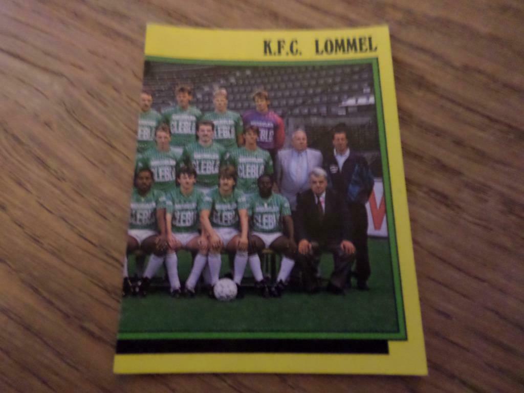 Equipe LOMMEL Panini Football Belgique 91 nº332., Collections, Enlèvement ou Envoi, Neuf, Affiche, Image ou Autocollant