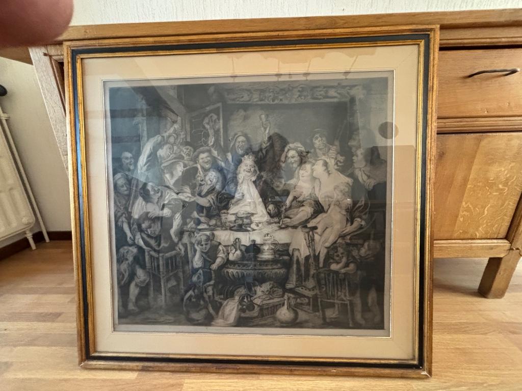 Schilderij van Auguste Danse, Antiek en Kunst, Ophalen