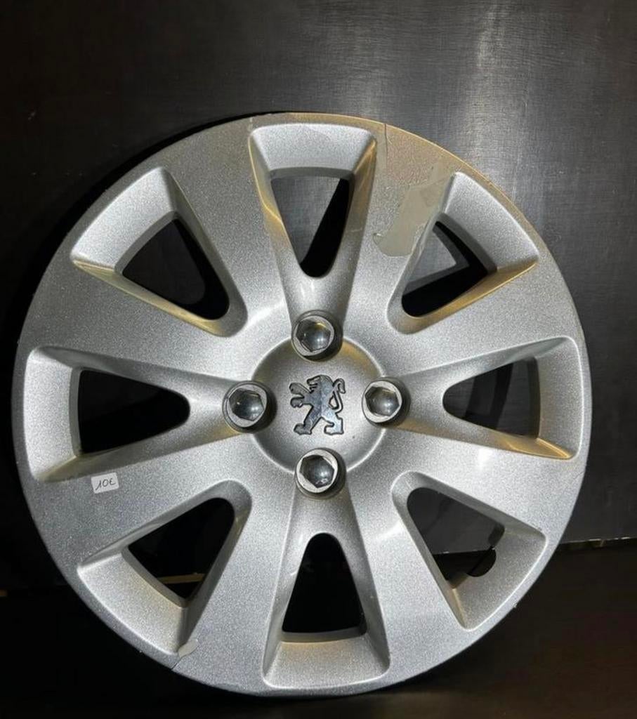 1 originele Peugeot 307.308.207.208 partner 16" wieldoppen, Auto diversen, Wieldoppen, Ophalen of Verzenden, Gebruikt