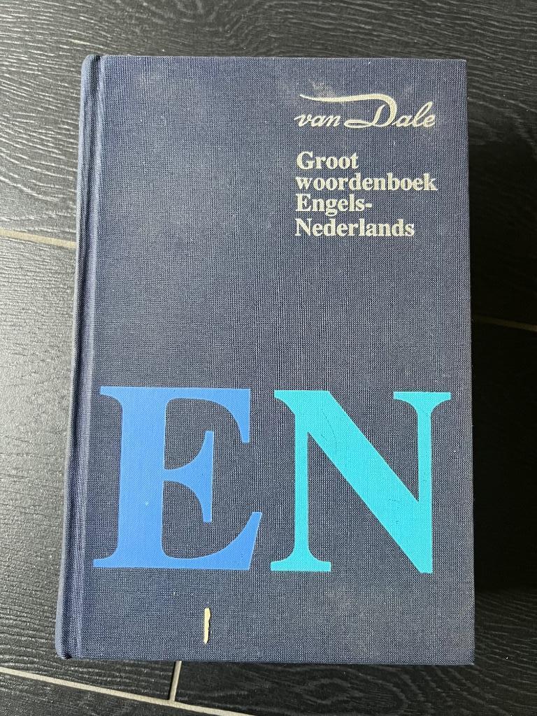 Dictionnaire Van Dale Groot anglais-néerlandais, Livres, Dictionnaires, Comme neuf, Anglais, Van Dale, Enlèvement