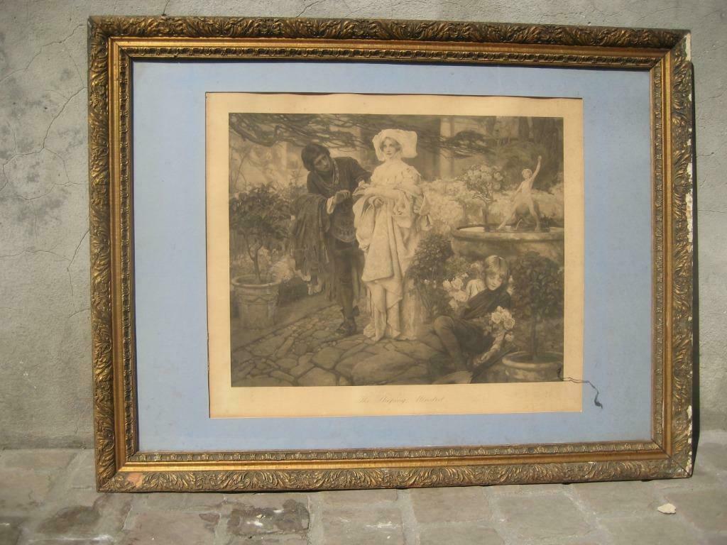 TABLEAU « The sleeping minstrel », Antiquités & Art, Enlèvement