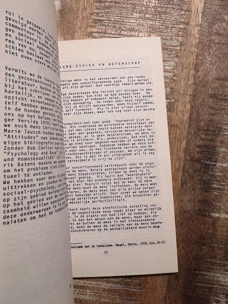 facettes du libéralisme en Flandre en 1978, Enlèvement ou Envoi, Utilisé, Société