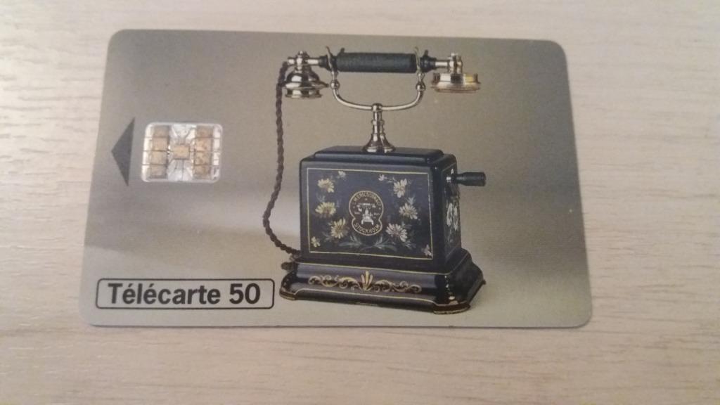 carte téléphonique à puce France 50 unité vintage, Enlèvement ou Envoi