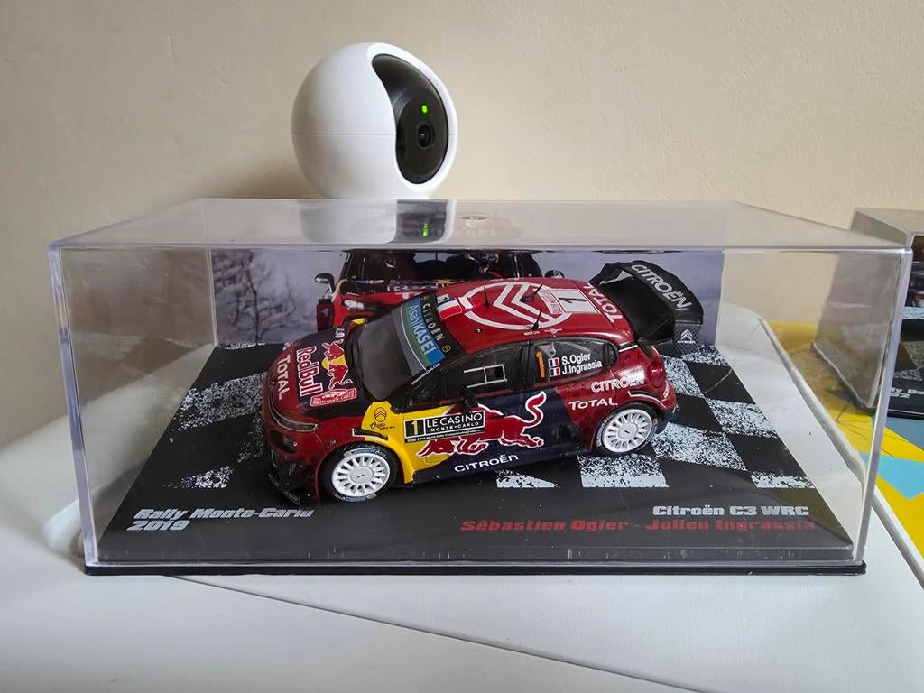 Citroën c3 wrc ixo 1/43ieme ogier monté carlo 2019, Enlèvement ou Envoi, Neuf, Voiture, Autres marques
