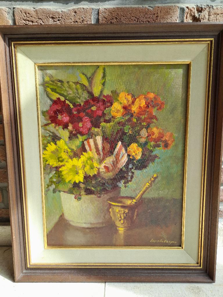 Schilderij Louis De Saeger, Antiek en Kunst, Ophalen