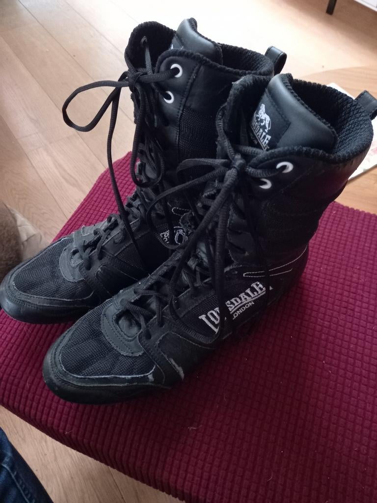 Lonsdale London zwarte schoenen maat 44, Kleding | Heren, Zwart, Boots, Lonsdale, Ophalen of Verzenden