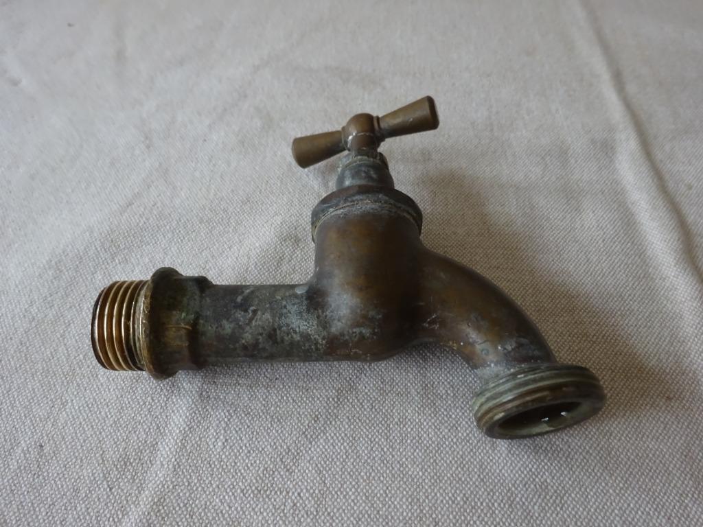 Oude waterkraan in koper, Enlèvement ou Envoi, Cuivre